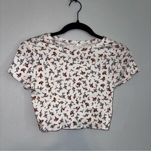 Floral Print Women's Top - Garage